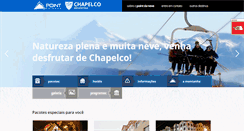 Desktop Screenshot of chapelco.com.br